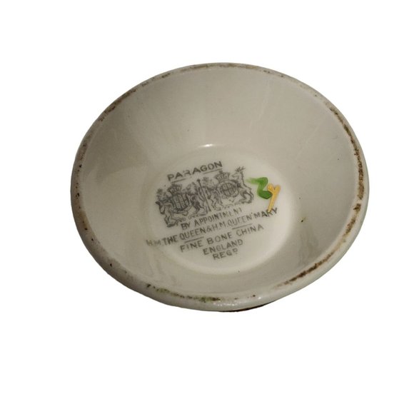 Vintage Paragon Double Warrant Cabbage Rose Gilt Teacup Saucer Bone China L068 - Picture 6 of 10